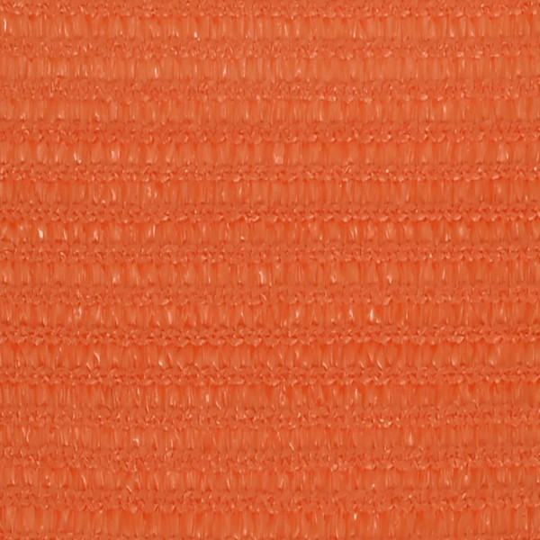 Para-sol estilo vela 160 g/m² 2x4 m PEAD laranja M 5