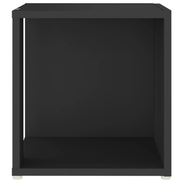Mesa de apoio 33x33x34.5 cm derivados de madeira preto M 5