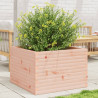 Jardinera madera maciza de abeto Douglas 70x70x46 cm 1