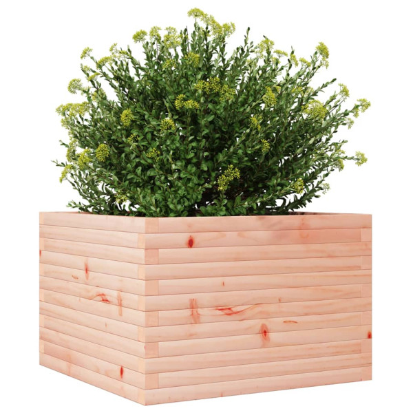 Jardinera madera maciza de abeto Douglas 70x70x46 cm M 4