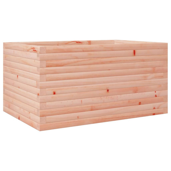 Jardinera madera maciza de abeto Douglas 90x60x46 cm M 2