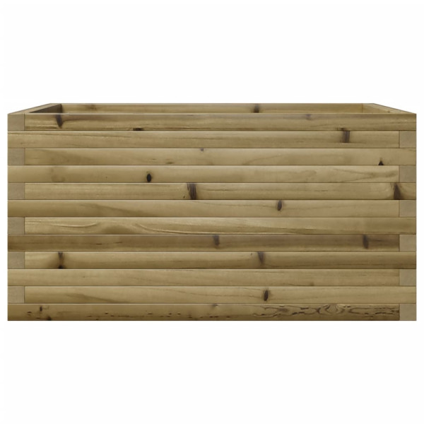 Jardinera de madera de pino impregnada 90x60x46 cm M 5