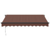 Toldo retráctil automático burdeos 300x250 cm 3
