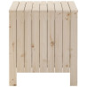 Caja de almacenaje con tapa RANA madera maciza pino 80x49x54 cm 5