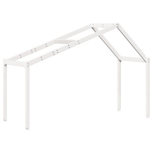 Telhado de cama infantil 213x85.5x144.5 cm pinho maciço branco H