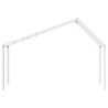 Telhado de cama infantil 213x95.5x144.5 cm pinho maciço branco 4