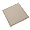 Cojines de asiento de jardín cuadrados 4 uds taupe 45x45x2 cm 4