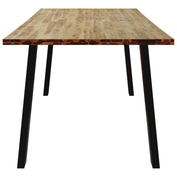 Mesa de jantar 150x90x75 cm madeira de acácia maciça M 5