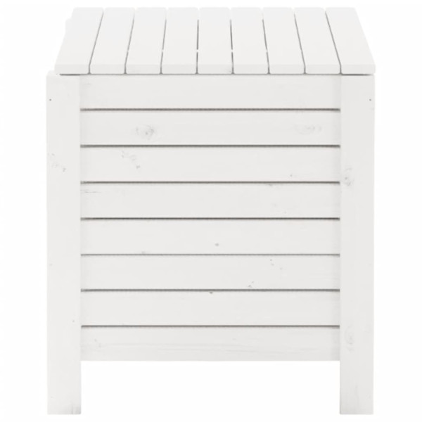 Caixa arrumação c/ tampa RANA 100x49x54 cm pinho maciço branco M 5