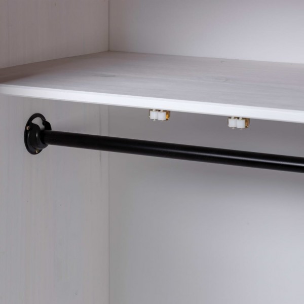 Armario madera maciza pino blanco Panamá Range 80x50x171.5 cm M 3