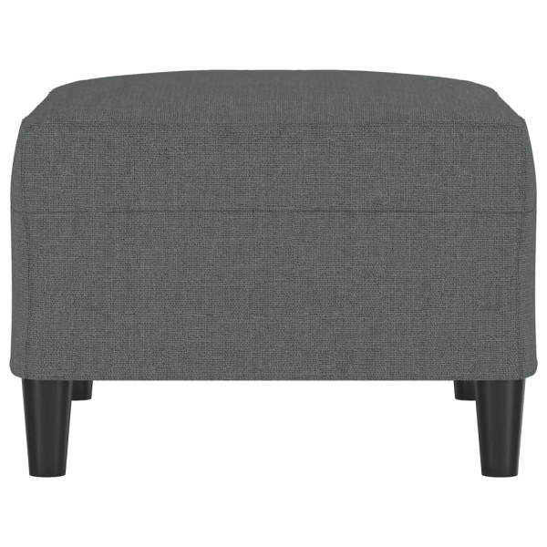 Reposapiés de tela gris oscuro 70x55x41 cm M 4