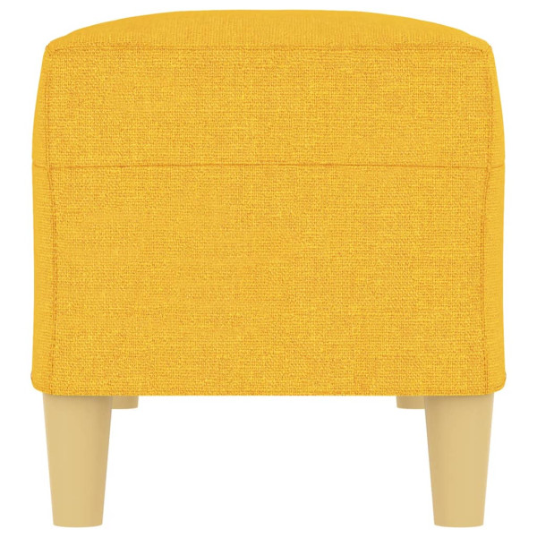 Banco de tela amarillo 100x35x41 cm M 4