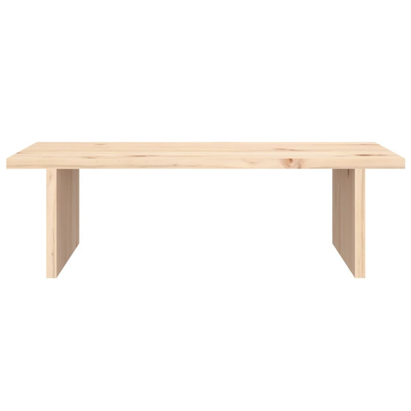 Soporte para monitor madera maciza de pino 50x27x15 cm M 5