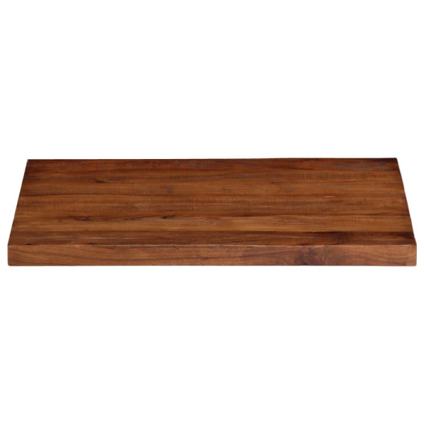Tablero mesa rectangular madera maciza reciclada 80x60x2.5 cm M 3