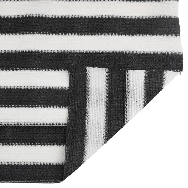 Rede de privacidade PEAD 75 g/m² 1.2x25 m antracite e branco M 4