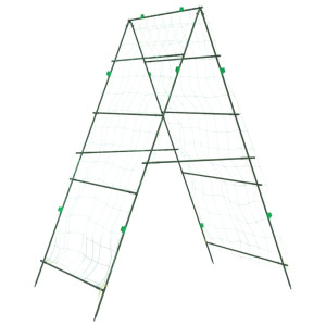 Correia jardim plantas escalada quadro Um aço 99x90x175.5 cm H
