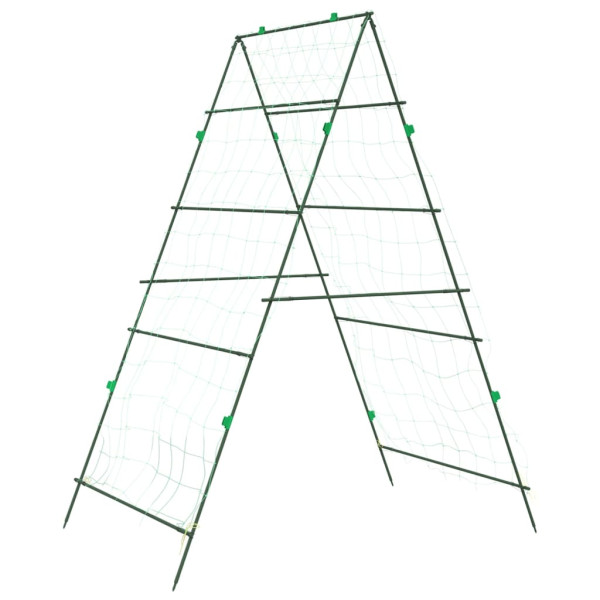 Correia jardim plantas escalada quadro Um aço 99x90x175.5 cm M 2
