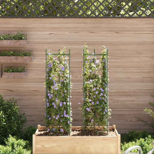 Tutor para tomates 2 unidades acero y PP 116 cm M 3