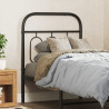 Cabeceira de cama 75 cm metal preto 1