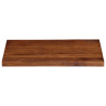 Mesa de mesa retangular madeira maciça reciclada 90x70x2.5 cm 3