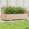 Jardinera de madera maciza de pino 110x60x26.5 cm 1