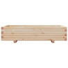 Jardinera de madera maciza de pino 110x60x26.5 cm 5