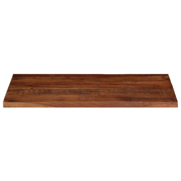 Tablero mesa rectangular madera maciza reciclada 100x60x2.5 cm M 3