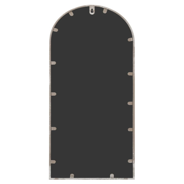 Espelho de jardim de ferro para uso exterior 70x30 cm M 4