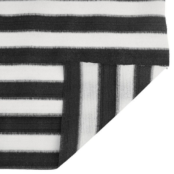 Rede de privacidade PEAD 75 g/m² 1.5x50 m antracite e branco M 4