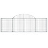 Cestos gabião arqueados 50pcs 200x30x60/80 cm ferro galvanizado 4