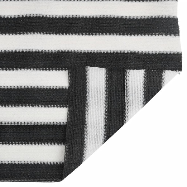 Red de privacidad HDPE gris antracita blanco 1.5x50 m 195 g/m² M 4