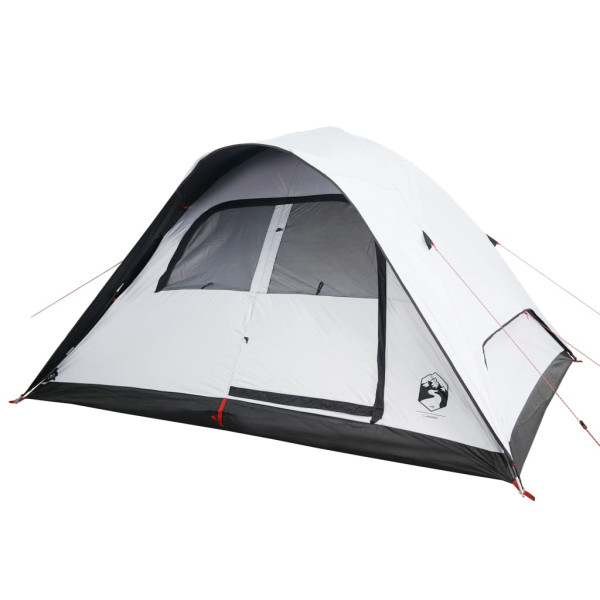 Tenda familiar cúpula p/ 6 pessoas opaca impermeável branco M 4