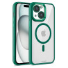 Carcaça COOL para iPhone 15 Borde Verde Magnético 1