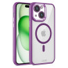 Carcasa COOL para iPhone 15 Plus Magnética Borde Violeta 1