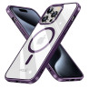 Carcasa COOL para iPhone 15 Pro Magnética Borde Violeta 2