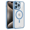 Carcasa COOL para iPhone 15 Pro Max Magnética Borde Celeste 1