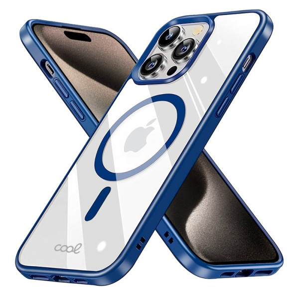 Carcaça COOL para iPhone 15 Pro Max Magnética Borde Marino M 3