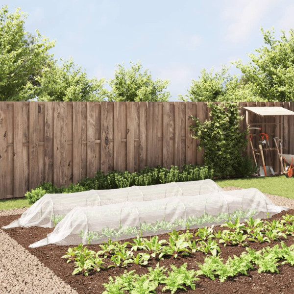 Túneles de malla 2 uds fibra de vidrio y PP 1.5x5 m M 3