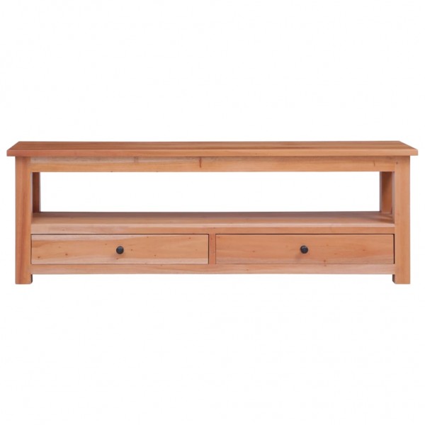 Mueble para TV de madera maciza de caoba 120x30x40 cm M 3