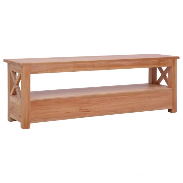 Mueble para TV de madera maciza de caoba 120x30x40 cm M 5