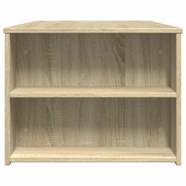 Mesa de centro madera de ingeniería roble Sonoma 102x55x42 cm M 5