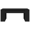 Mesa de centro 102x55x42 cm derivados de madeira preto 4