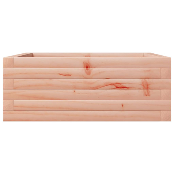 Jardinera de madera maciza de abeto Douglas 60x60x23 cm M 5