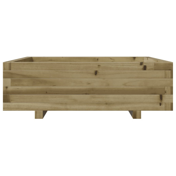 Jardinera de madera de pino impregnada 80x80x26.5 cm M 5