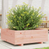 Jardinera de madera maciza Douglas 70x70x26.5 cm 1