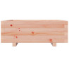 Jardinera de madera maciza Douglas 70x70x26.5 cm 5