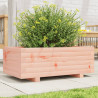 Jardinera de madera maciza Douglas 70x40x26.5 cm 1