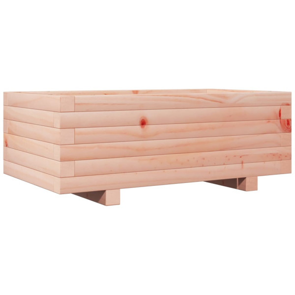 Jardinera de madera maciza Douglas 70x40x26.5 cm M 2