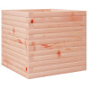 Jardinera de madera maciza Douglas 50x50x46 cm 2