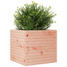 Jardinera de madera maciza Douglas 50x50x46 cm 4